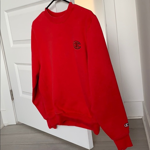 Authentic Champion red sweater. - Picture 3 of 4